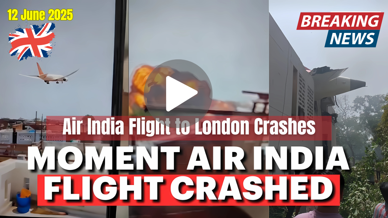 Air India Flight to London Crashes