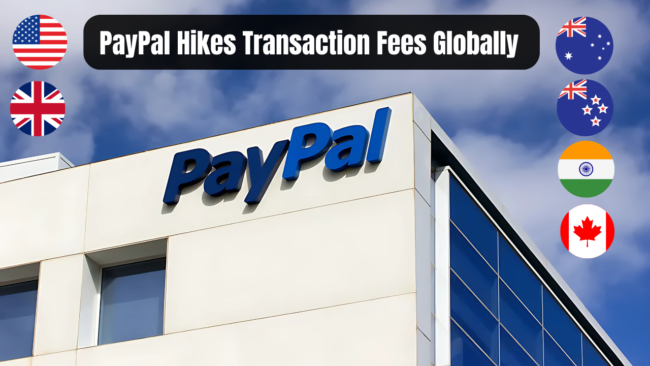 PayPal Hikes Transaction Fees