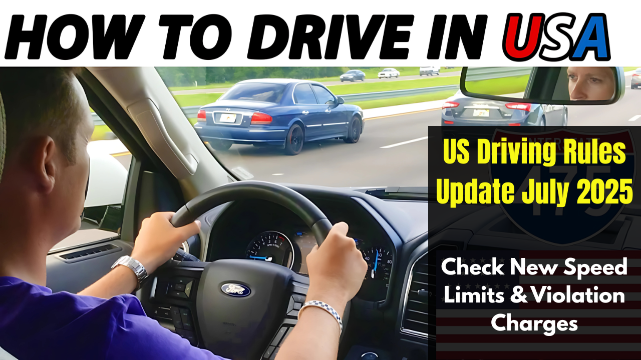 US Driving Rules Update July 2025